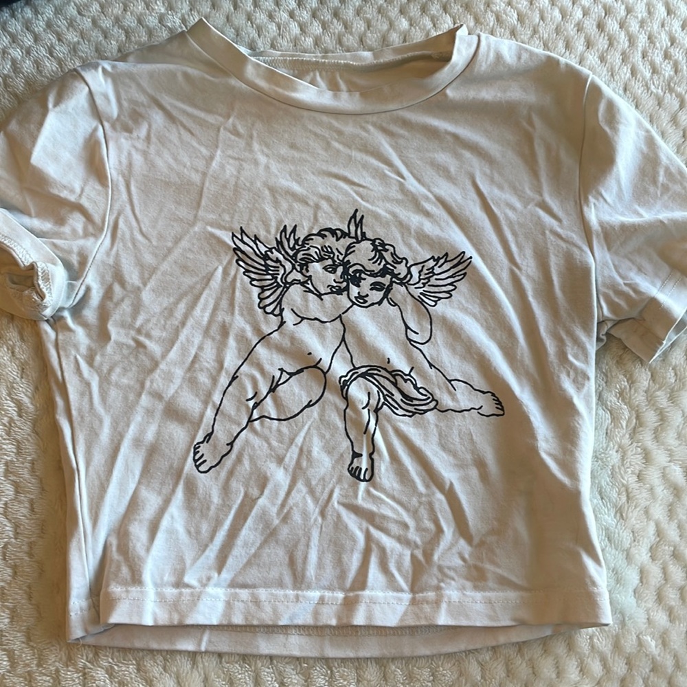 Thrifted Angel Top